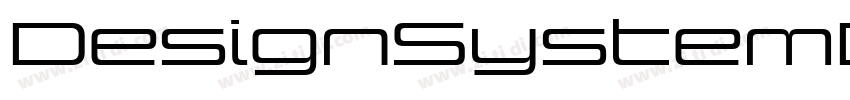 DesignSystemD 700I R字体转换
